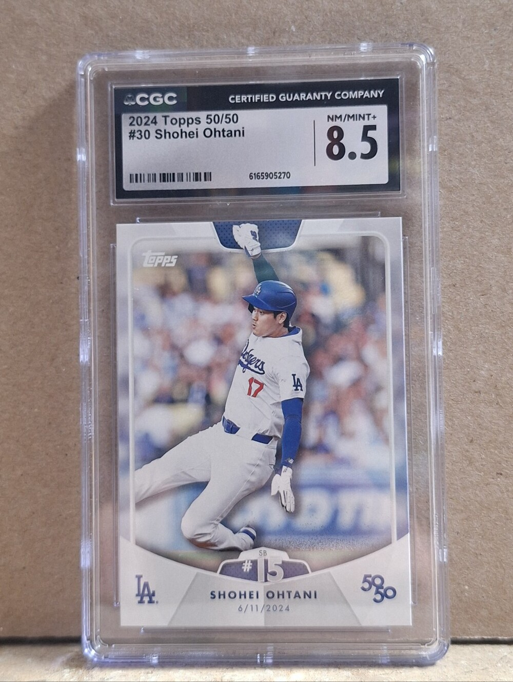 2024 Topps 50/50 #30 Shohei Ohtani